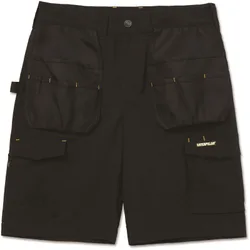 Nexus Holster Stretch Cotton Mens Black Work Shorts - Size 36 Inch