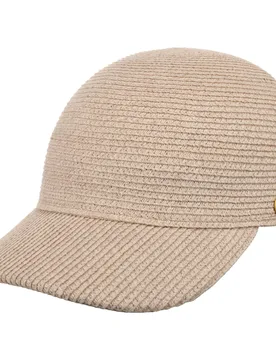 Teo Linen Hemp Cap by - cream white - Damen - Size: S (54-55 cm) - Mayser - FashionsVida