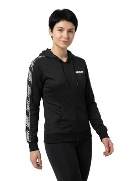 Leatt Felpa Con Zip Tech Black - Leatt - FashionsVida