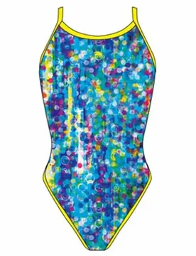 Dots Revolution Swimsuit Royal 9-10 Years Girls - TURBO - FashionsVida