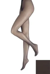 Pair Barely Black 10 Denier Elegance Sheer Tights Ladies Large - - Black - Size: Large