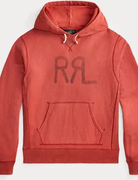 Sudadera con capucha de hombre Double RL de algodón - Polo Ralph Lauren - FashionsVida