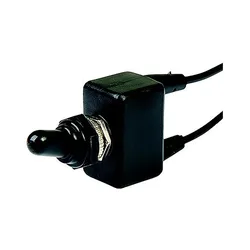 Sw Spst Off/on Toggle Switch Black One Size unisex