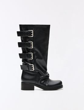 Bottines Biker 40 Noir
