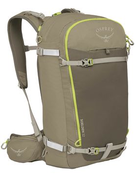 Freeride-Ski-Rucksack Soelden 32 Olive Tan/Earl Grey für Herren Grau