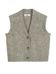 Marc O' Polo Gilet grau M damen