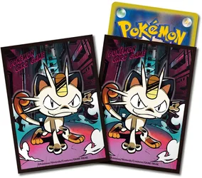 Pokemon Center Japan - Premium Gloss Team Rocket's Meowth Sleeves (64)