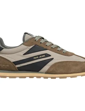 Sneaker Jason Retro Dark Stone Beige EU 40 - Pepe jeans - FashionsVida