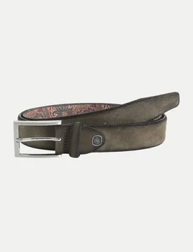 Wildledergürtel Braun 105 - Seidenfalter - FashionsVida