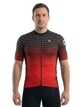 Maglia A Maniche Corte Pr-s Bullet Black / Red - Ale - FashionsVida