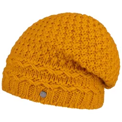 Pinea Knit Hat with Lining by - mustard - Female - Size: One Size