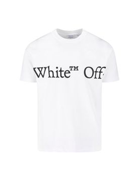 Off-White Cotton T-Shirt for Men