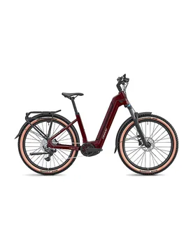 E-Bike Cairon C 1.0 800 Wave (Cuadro bajo) rojo oscuro XL - Conway - FashionsVida