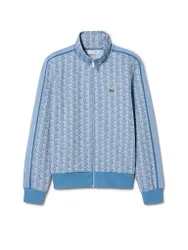 Sweat-shirt zippé bleu clair M