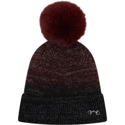 Strickmütze HVP YARA dark berry-anthracite