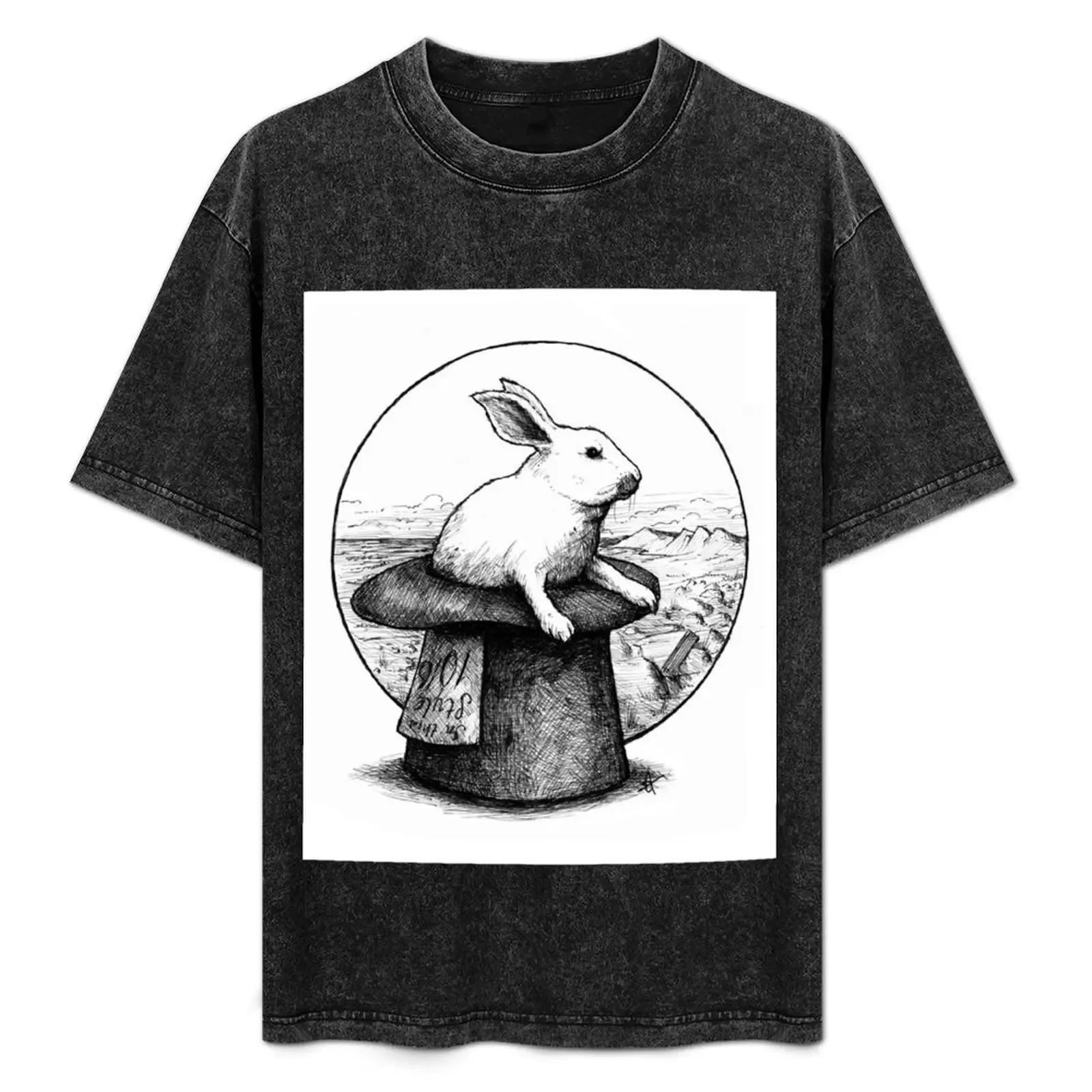 WHITE RABBIT T-Shirt Work Outdoor T-Shirt for Men - Aliexpress - FashionsVida