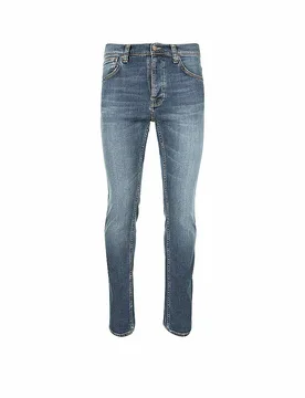 Jeans Slim Fit Grim Tim bleu 33/L30 - Nudie Jeans - FashionsVida