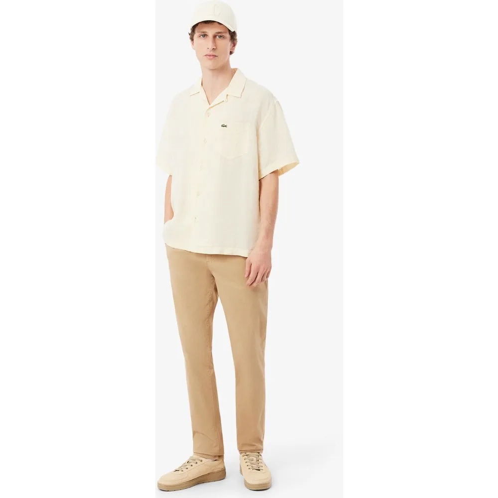Pantalones joggers de hombre de corte ajustado - Lacoste - FashionsVida