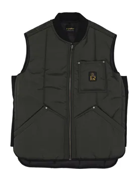 Smanicato Uomo Fridge Vest Forest Green - RefrigiWear - FashionsVida