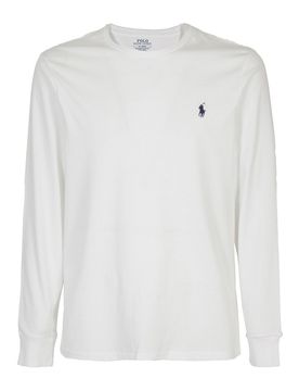 T-shirt a maniche lunghe in jersey