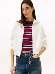 TJW COZY SCRIPT CARDIGAN female