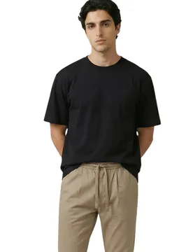 Herren T-Shirt Schwarz 513396