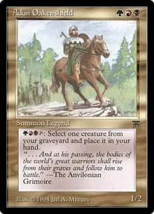 Adun Oakenshield Legends - Magic: The Gathering - FashionsVida