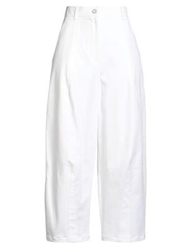 Pantalones Mujer Blanco 42 Mujer