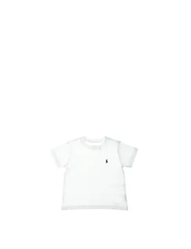 T-shirt girocollo POLO BOYS BIANCO 3 - Ralph Lauren - FashionsVida