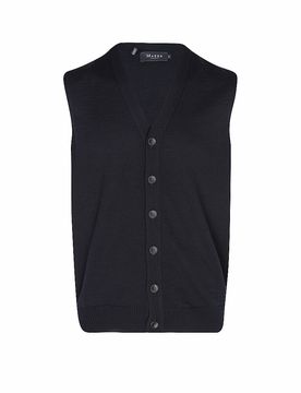 Strickweste dunkelblau 52 herren