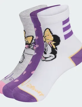 CALZE DISNEY MINNIE MOUSE 34-36 White / Active Purple / Light Grey Heather - Adidas - FashionsVida