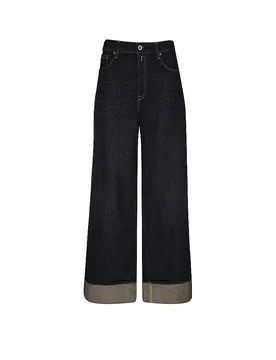 Jeans Wide Leg NALAJA dunkelblau 27/L30 damen - Replay - FashionsVida