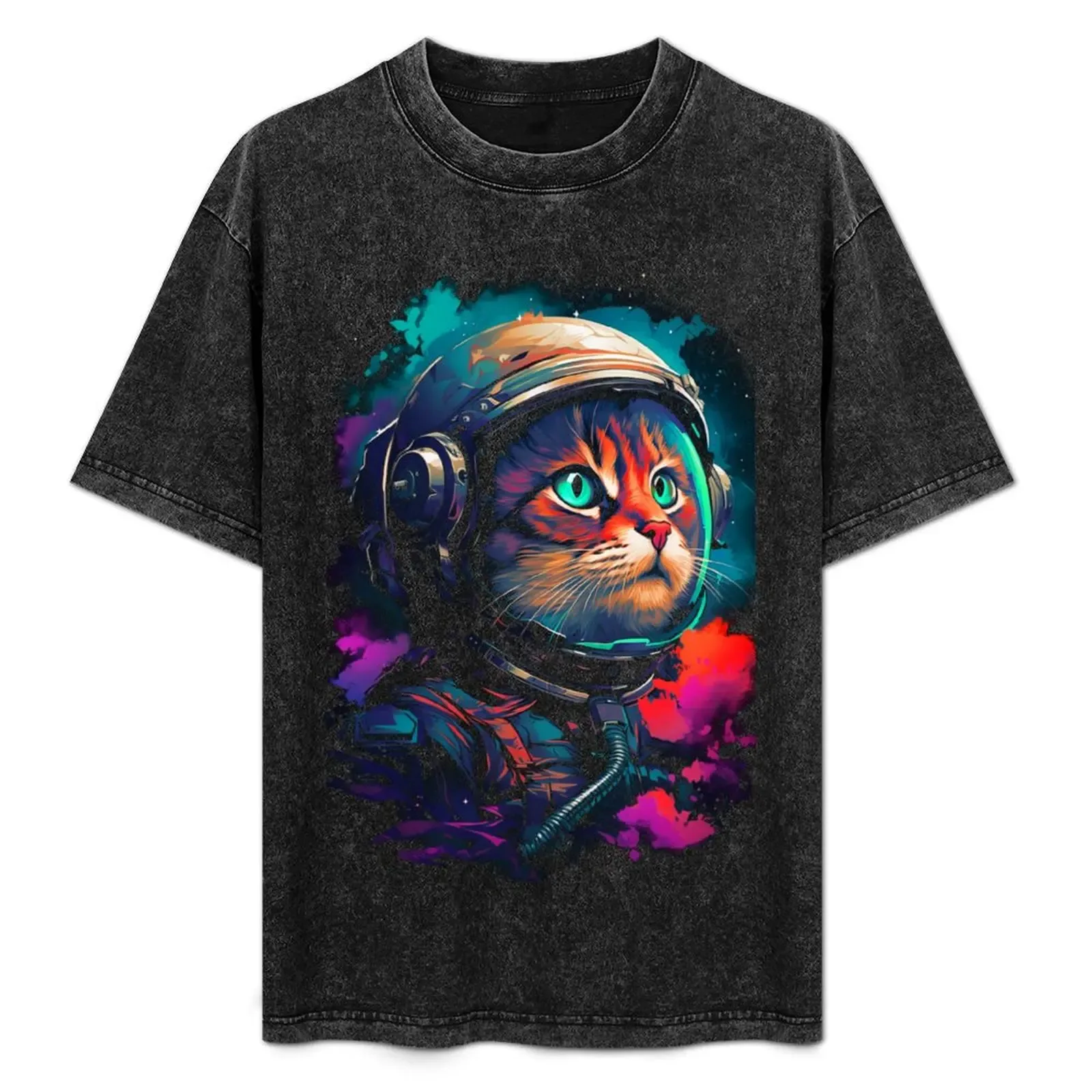 Astro Cat T-Shirt Plus Size Non-Shrink T-Shirt - Aliexpress - FashionsVida