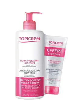 Pack Leche Ultra-Hidratante + Gel Ducha - Topicrem - FashionsVida