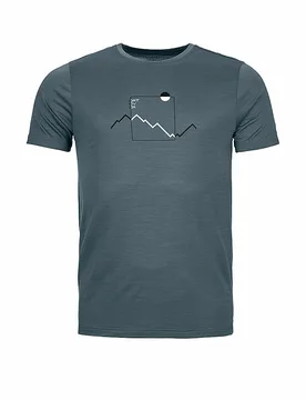 T-shirt fonctionnel Peak Focus 150 COOL Tencel pétrole XL - Ortovox - FashionsVida
