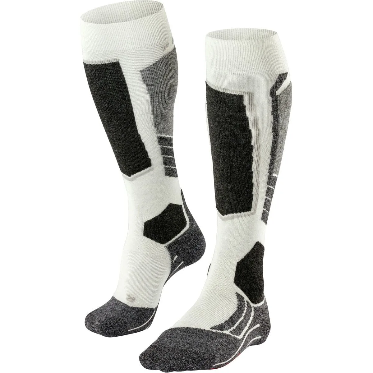 Skiing 2 Intermediate Damen Strümpfe, weiß 35-36 - Falke - FashionsVida