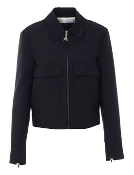 Giubbotto Con Chiusura Zip Frontale