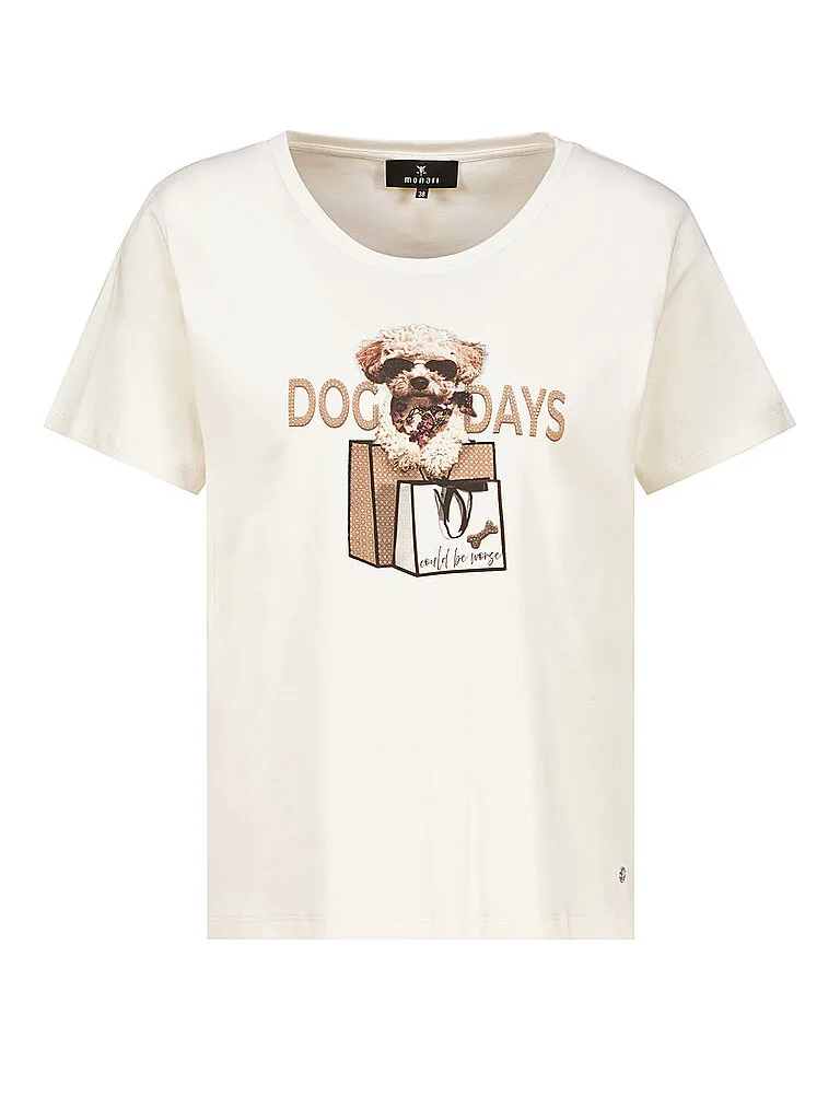 Monari T-shirt crème 40 - monari - FashionsVida