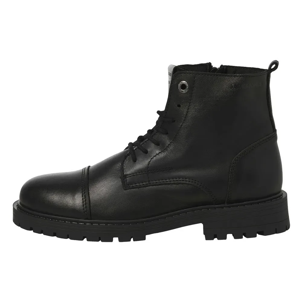 Bottes Tremor Leather Anthracite EU 41 - Jack & jones - FashionsVida