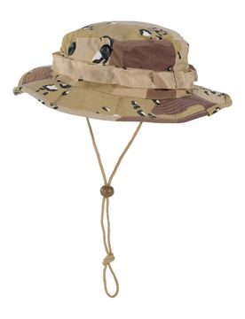 US GI Buschhut Kinnband - 6-Farben-Desert / S 6-Farben-Desert adult