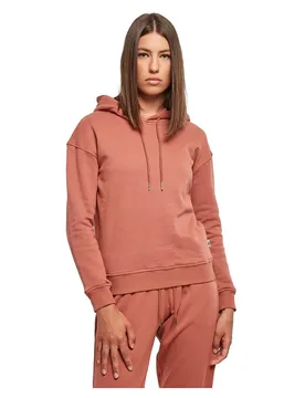 Felpa Con Cappuccio Organic Terracotta S