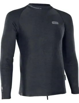 Rash Guard Manches Longues Surf Shield Black 2XL Homme