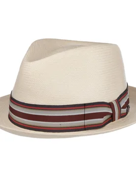 Tharp LiteStraw Hat by - bordeaux - Size: L (58-59 cm) - Bailey 1922 - FashionsVida