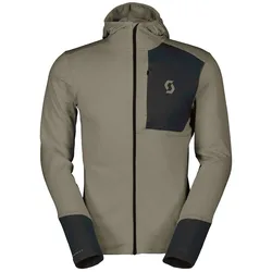 Sweat-shirt à Zip Defined Light Dust Grey / Black 2XL