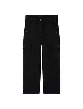 Boboli Pantalon Stretch Twill Black 10 Années Fille