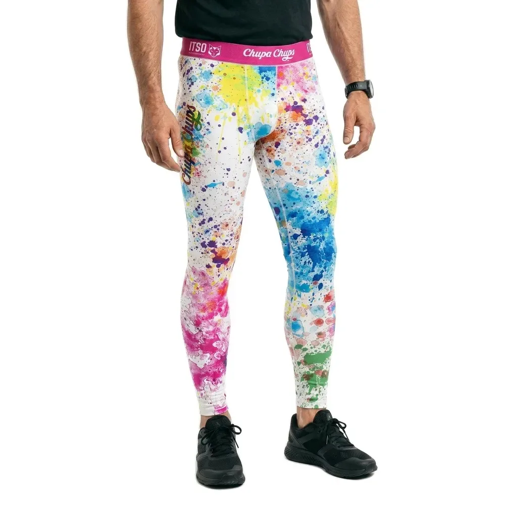Leggings Chupa Chups Paint Multicolor S - OTSO - FashionsVida