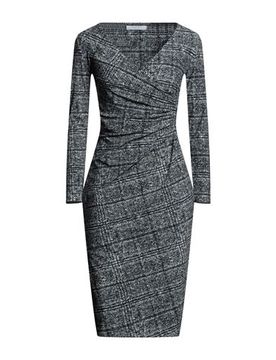 Vestido midi Mujer Negro 36 Mujer