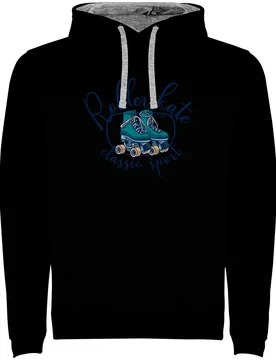 Sweat à Capuche Classic Sport Bicolor Black / Grey 3XL - Kruskis - FashionsVida