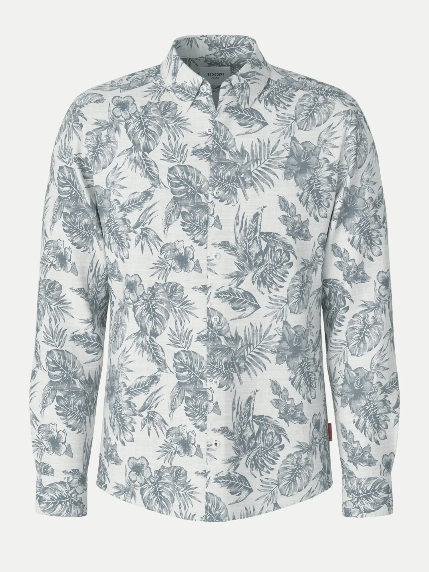 JEANS Florales Hemd Hansen Grau XXL - Joop! - FashionsVida
