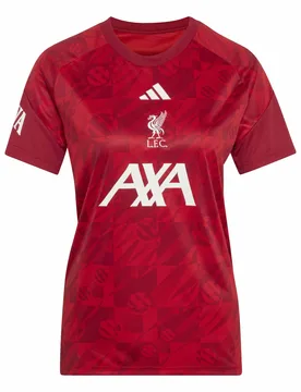 Liverpool FC Damen Prematch Trikot 2026/27 - Rouge - female - Size: 2XS - Adidas - FashionsVida